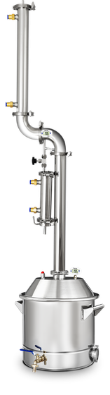 Дистиллятор для самогона Люкс 37л.