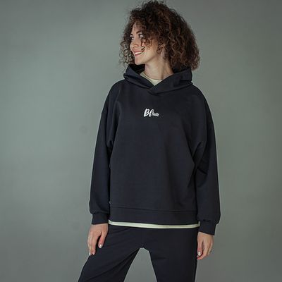 Bb team oversized hoodie for women - Graphite