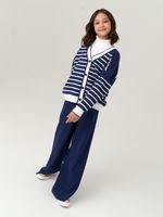 Кардиган для девочки в школу AT1010 сапфировый