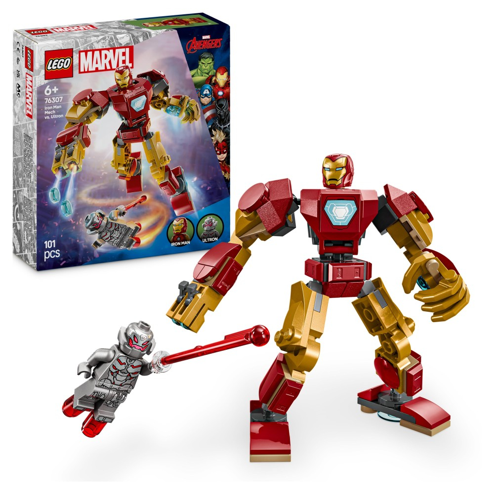 LEGO Marvel Super Heroes - Мех Iron Mana против Ultron 76307