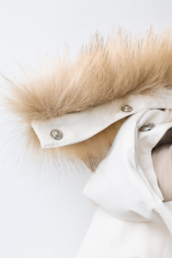 ZARA ВЕТРОЗАЩИТНЫЙ И ВОДОНЕПРОНИЦАЕМЫЙ КОМБИНЕЗОН RECCO®, ЭКРЮ