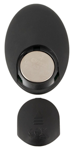 Черный вибростимулятор простаты RC Prostate Massager - 13,1 см.