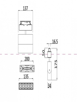 Трековый светильник Maytoni Technical TR015-2-10W3K-W