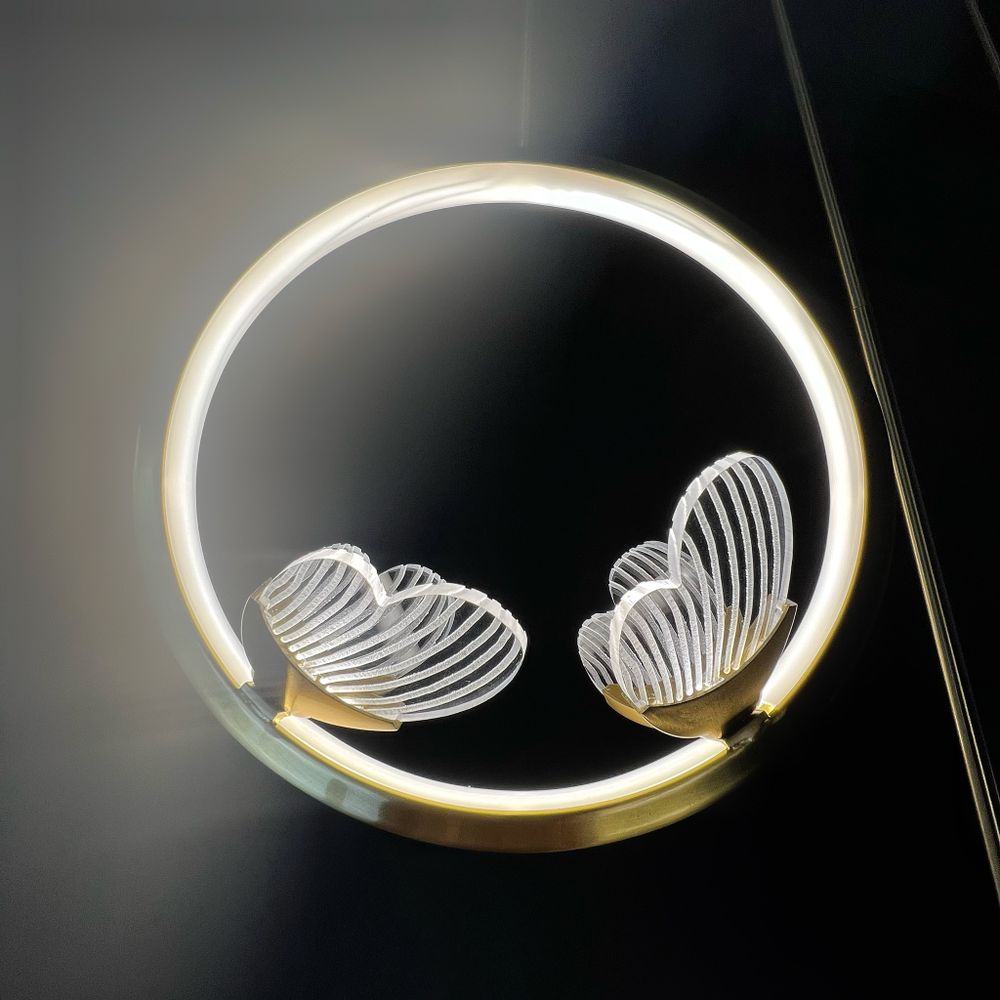 Подвесной светильник BABETTA RING 1 brass 4000К