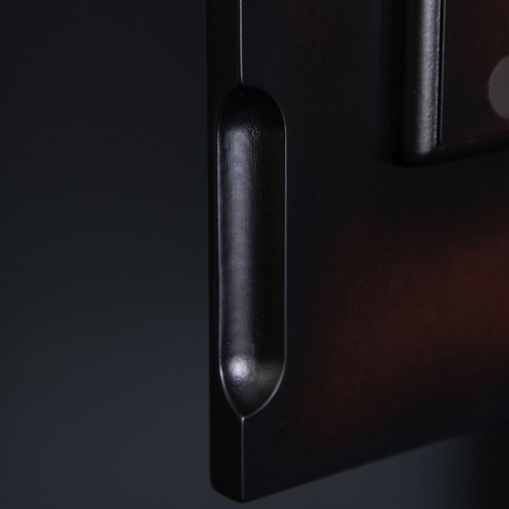 Полка - ключница Кошка Грация Орех Бронза