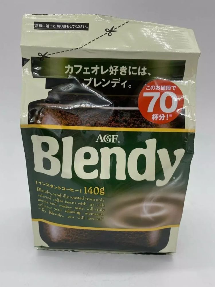 Кофе растворимый AGF Blendy, 140 г, 3 шт