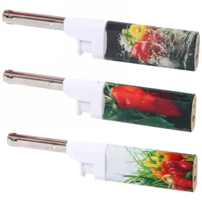 Зажигалка газовая для газовой плиты микс 14см