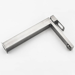 Смеситель для раковины, Frap, корот изл, с картриджем, нерж, F10804-2