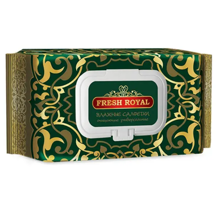 Влажные салфетки Fresh Royal универсальные 120шт