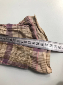 Рубашка Dolche Mela в актуальную клетку, маркировка М, визуально на 46 размер