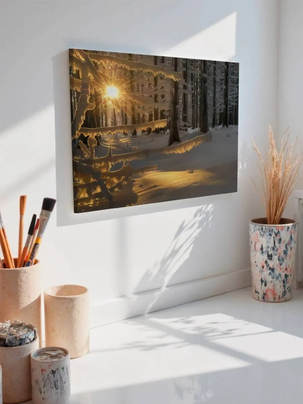 Картина на стену 40 X 50 Мороз и солнце