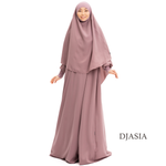 SET: DRESS WITH KHIMAR FROM MEDINA SILK (One size)