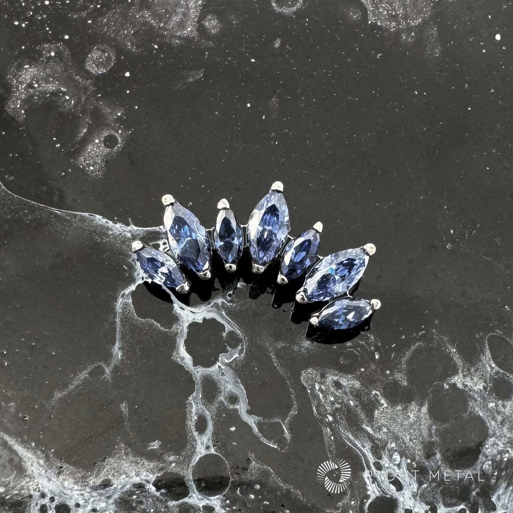 7K Marquise v.2 Tanzanite