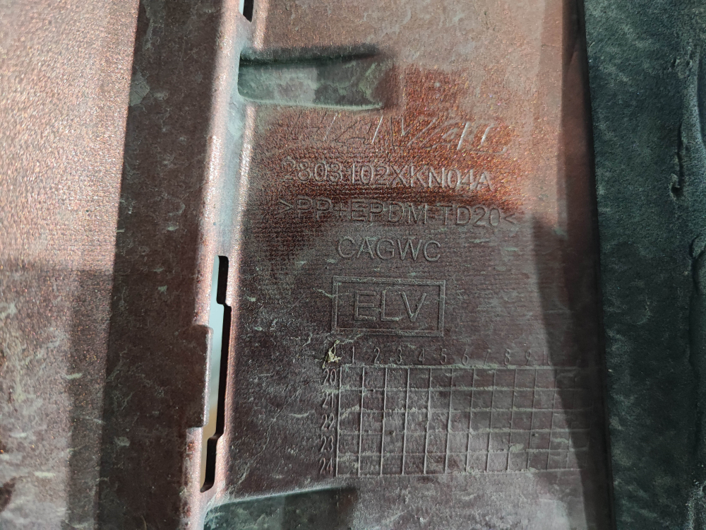 Бампер передний Haval Dargo 22-нв Б/У Оригинал 2803102XKN04A