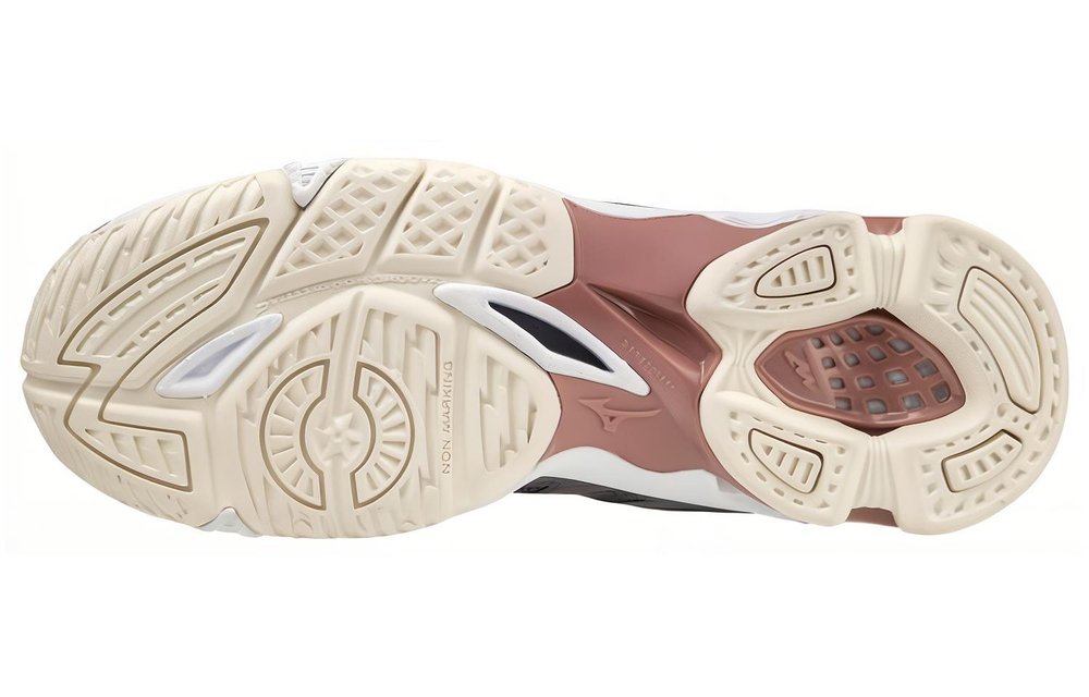 Mizuno Wave Voltage "Grey Pink" Women"s