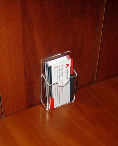 Карман под визитки верт 25мм