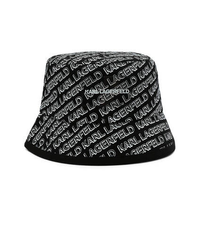 Шляпа BUCKET Karl Lagerfeld Kids - черный(Z21034)
