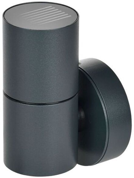 Светильник 5112 GU10 IP65 уличный настенный сер. IEK LT-UPU0-5112-GU10-1-K03