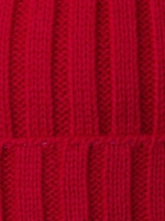 Шапка с ушками вязаная демисезонная