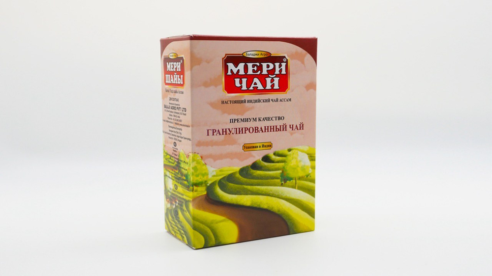 MERI CHAI (Мери Чай) гранулированный СТС черный с ложкой 100гр.