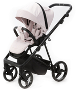 Детская коляска Adamex Blanc 2 в 1 BL-PS78 LUX (СВ.РОЗОВЫЙ + СВ.РОЗОВАЯ КОЖА)