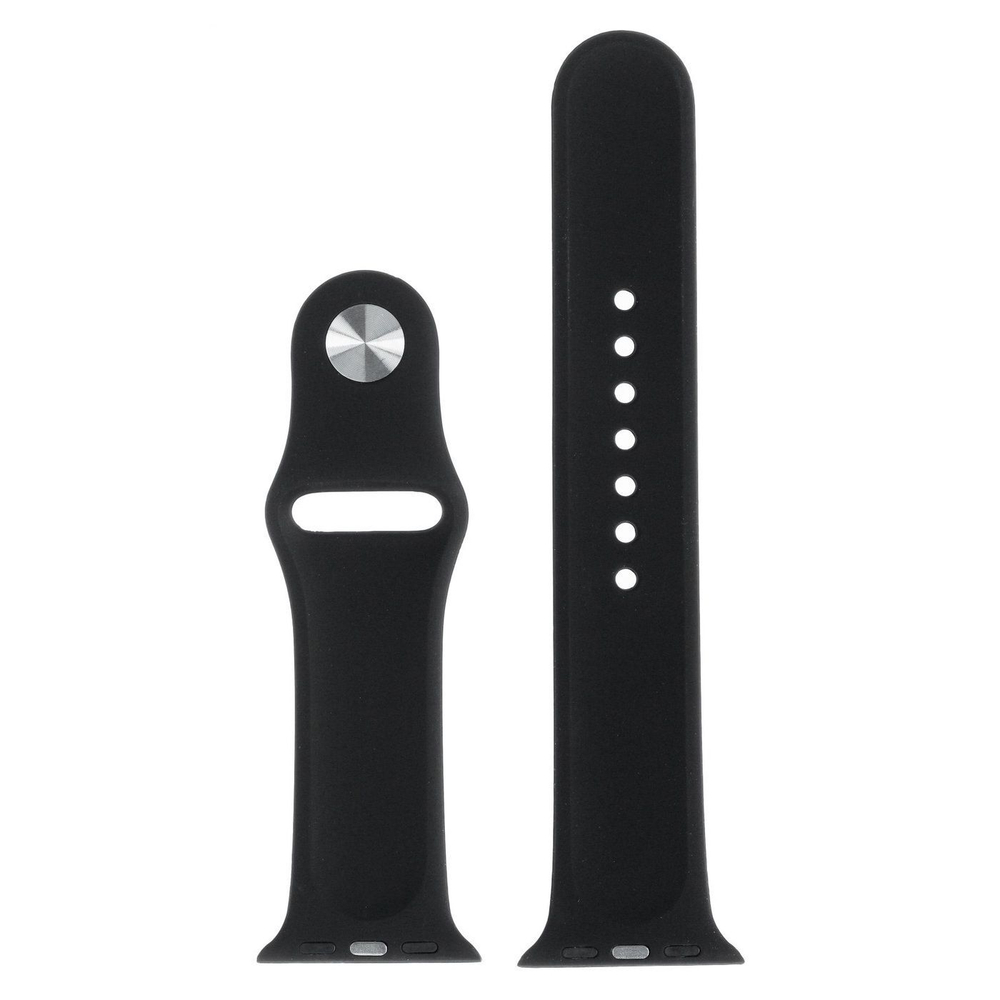 Силиконовый ремешок для Apple Watch SKINARMA Snokku 44/45/49mm black
