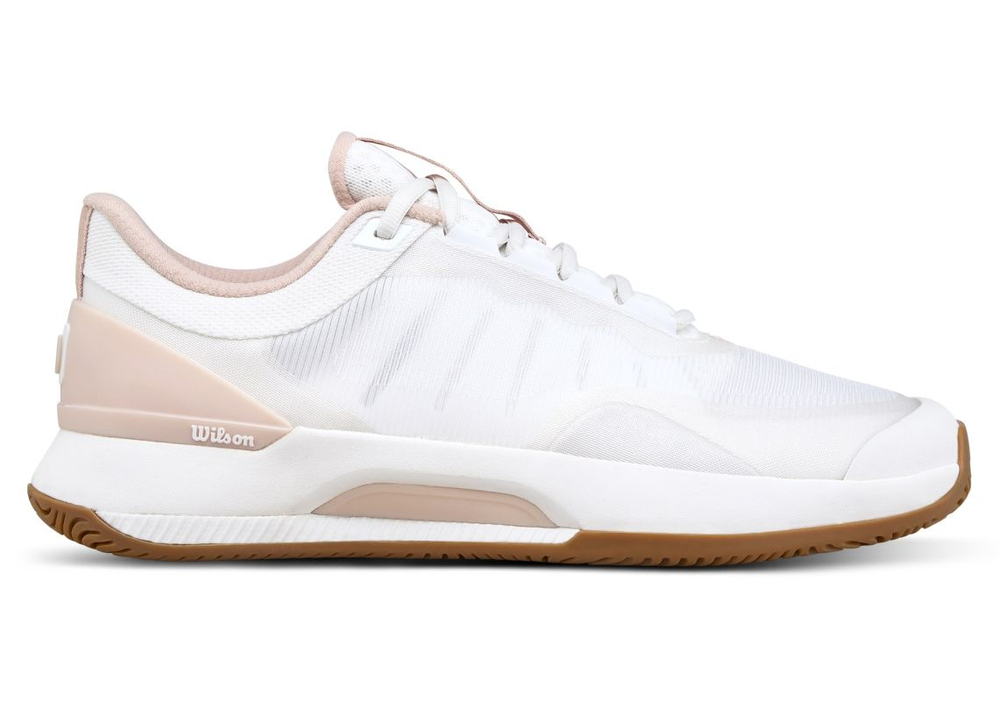Женские Кроссовки теннисные Wilson Intrigue Tour - white/cameo rose/gum