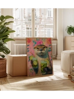 постер 30х40 см интерьерный на стену без рамок