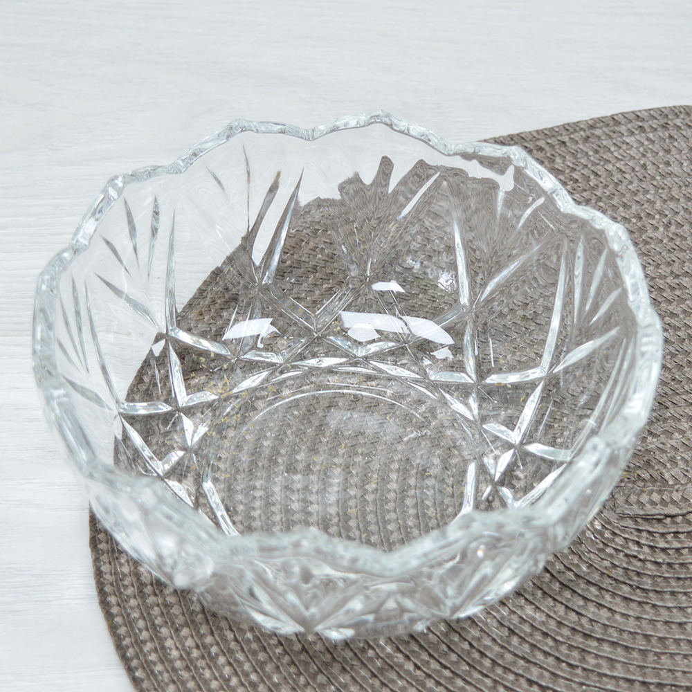 Ваза для конфет и печенья d15см h16см TG013