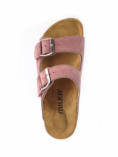 «Olga» | Женские сандалии ( розовый)