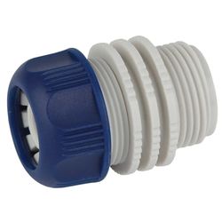 GAEA20-11 GREEN APPLE ЕСО Адаптер для шланга 12мм с наружной резьбой, пластик | Аксессуары для полива Green Apple