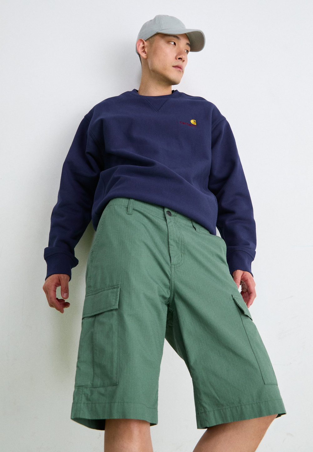 Carhartt WIP COLUMBIA - Шорты - Зелёный
