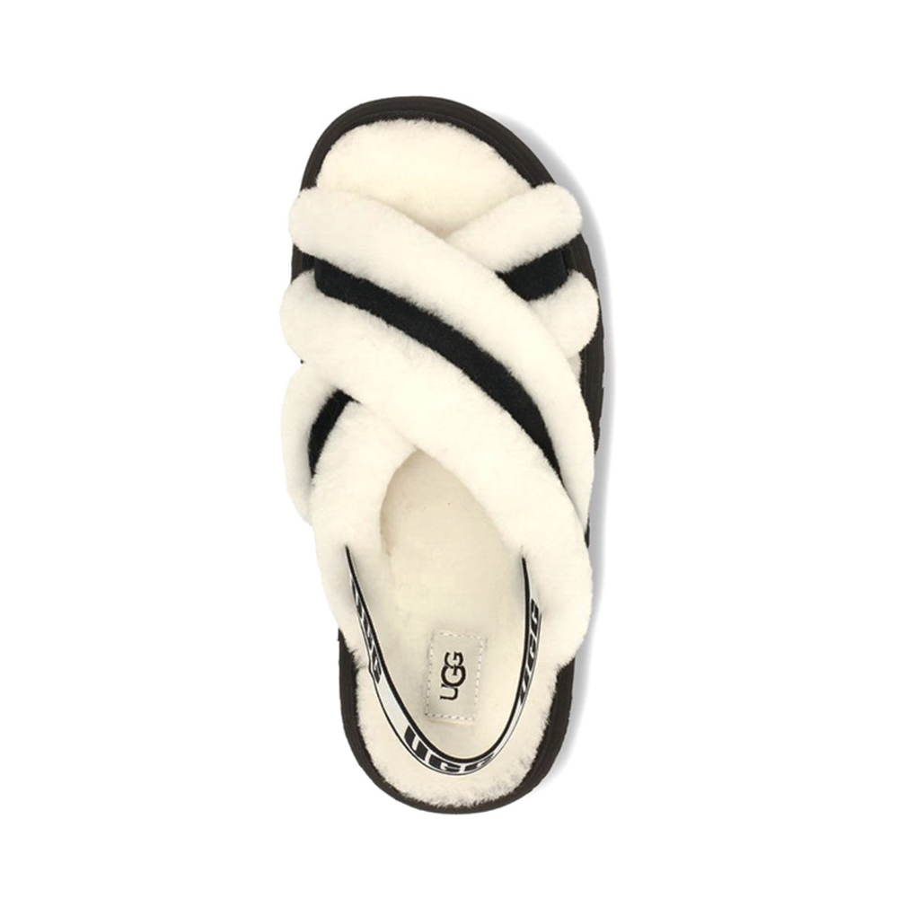 UGG Disco Cross Slide White