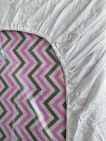 Комплект в кроватку 6-ти предметный "Мир игрушек" (17 пр. подушечки), БЕЛОЧКА И МЫШКИ, поплин