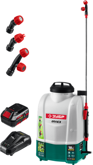 Аккумуляторный опрыскиватель "ЗУБР" ОПЛ-10-41