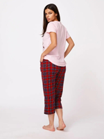 Пижама женская бриджи+футболка (норма) КЖ0036