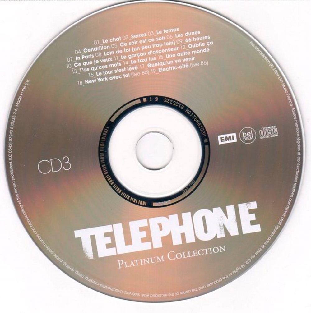 Telephone / Platinum Collection (3CD)