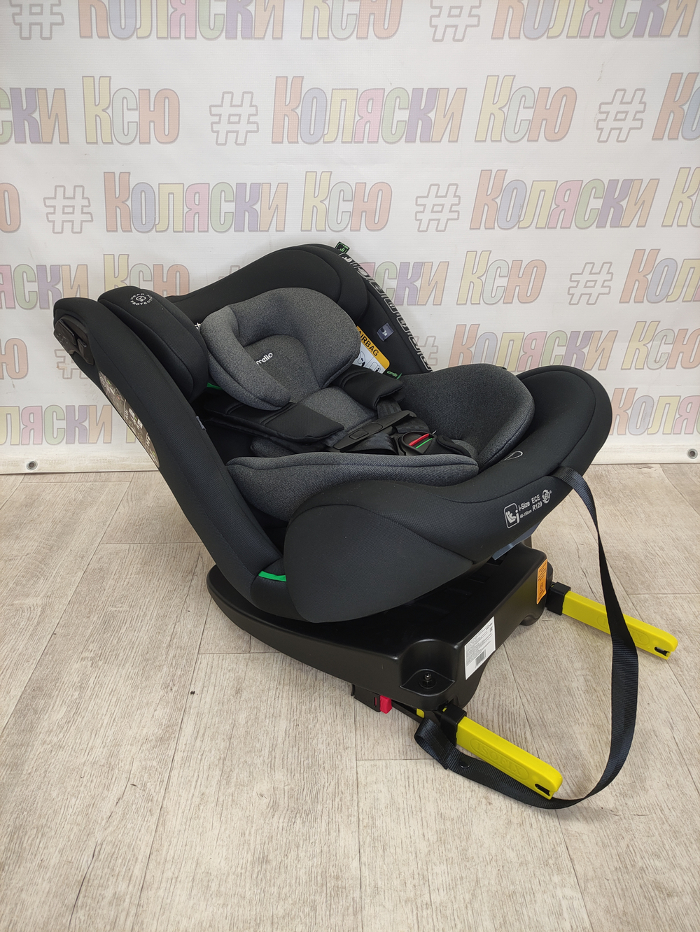 Автокресло детское Carrello Asteroid ISOFIX I-Size группа 0/1/2/3 (0-36) Magnet Grey