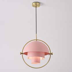 Подвесной светильник Louis Weisdorff Gubi Multi-lite Pendant Pink