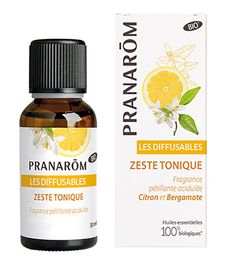 Смесь эфирных масел для ультразвукового диффузора Цитрус, Pranarom