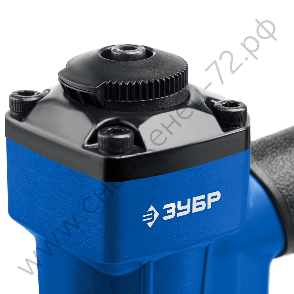 ЗУБР Т55/300 скобы тип 55 (16 - 40мм), гвозди 300 (10 - 50 мм), пневматический нейлер-степлер (гвозде/скобозабиватель) 2-в-1, Профессионал (31937)