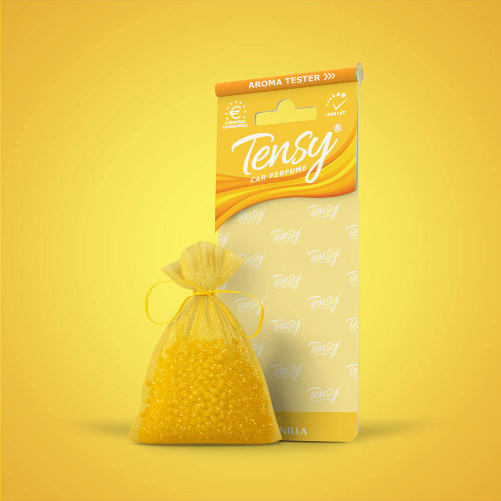 Ароматизатор "Tensy" мешочек с проб. Ваниль (12шт/бл)