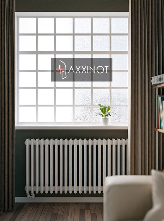 Axxinot Sentir 3090 - трехтрубный трубчатый радиатор высотой 900 мм, нижнее подключение