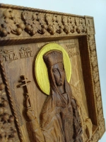 Освященная Икона святой цар. Тамары Грузинской 21х18 см дуб