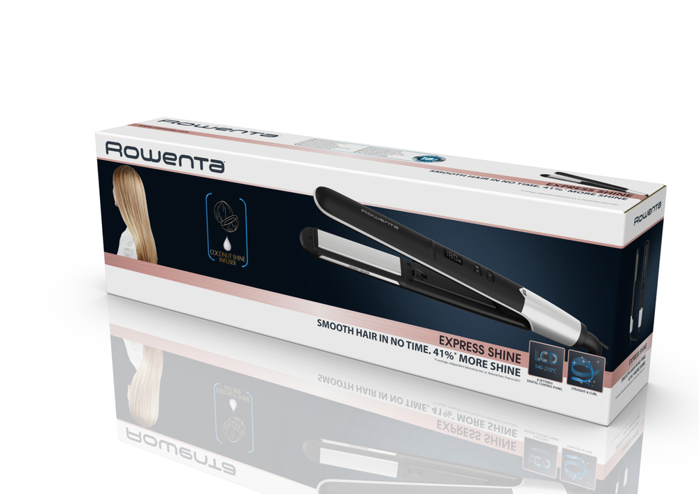 Выпрямитель для волос Rowenta Express Shine SF4621F0
