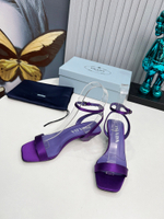 Prada Satin Sandals