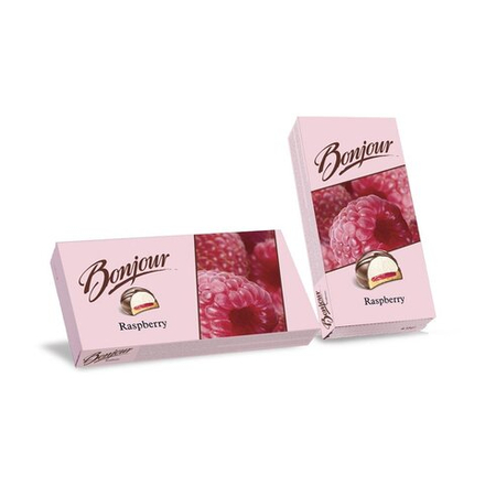 Десерт Бонжур  со вкусом малины