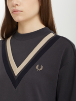 Платье V-insert Tipped