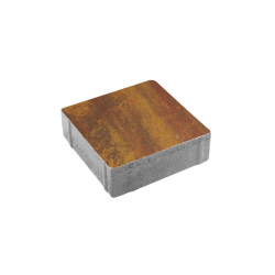 Тротуарная плитка КВАДРАТ 200х200 мм - Листопад гладкий Осень