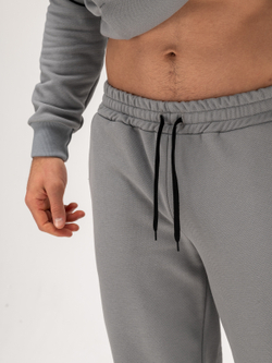 Костюм мужской спортивный теплый. Грей